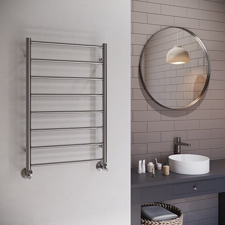 Аврора П8 500х800 Полотенцесушитель TERMINUS Оружейная сталь Улан-Удэ - фото 3